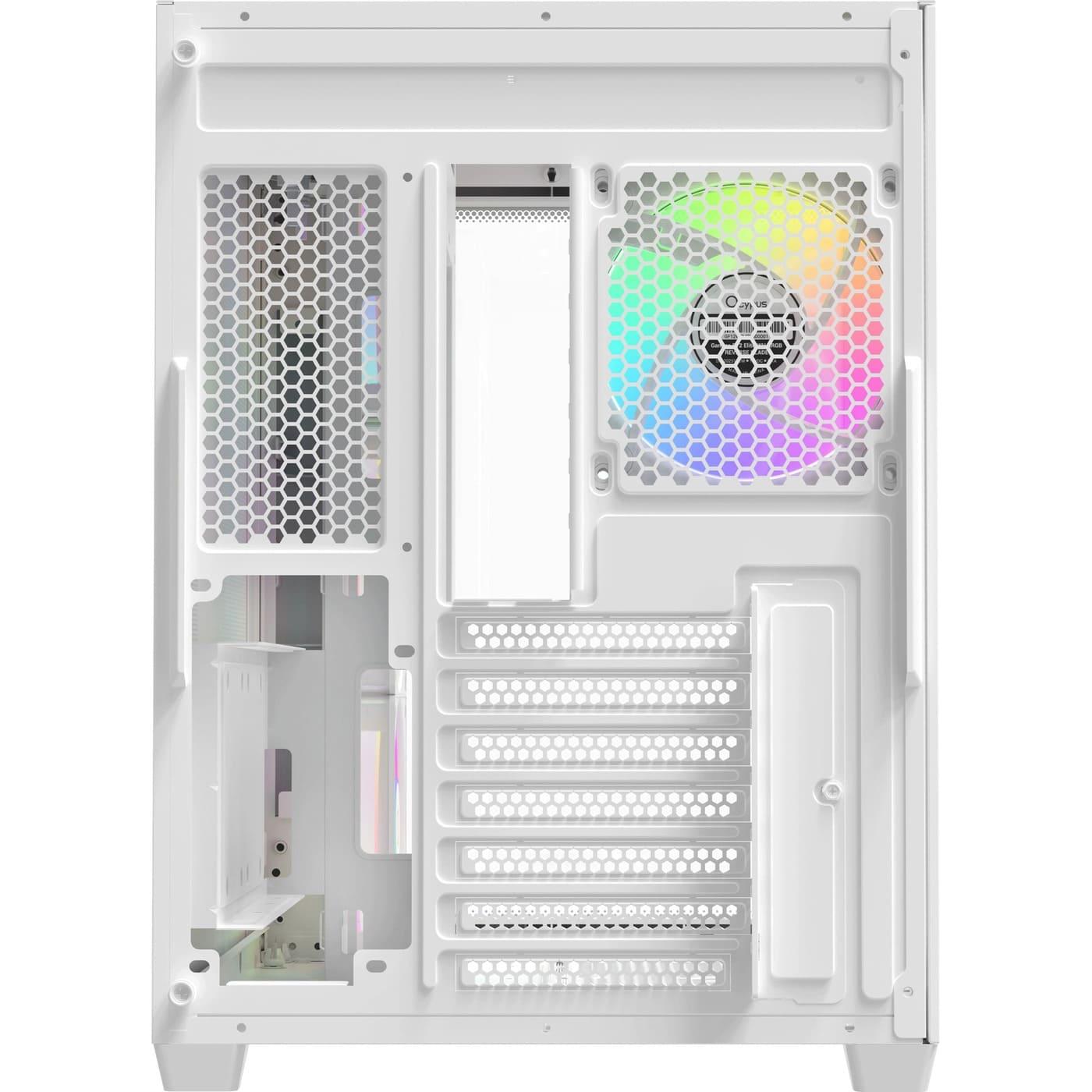 Корпус Ocypus IOTA C70 Curve ARGB Digital White (IOTA-C70-WHD400CD-GL)