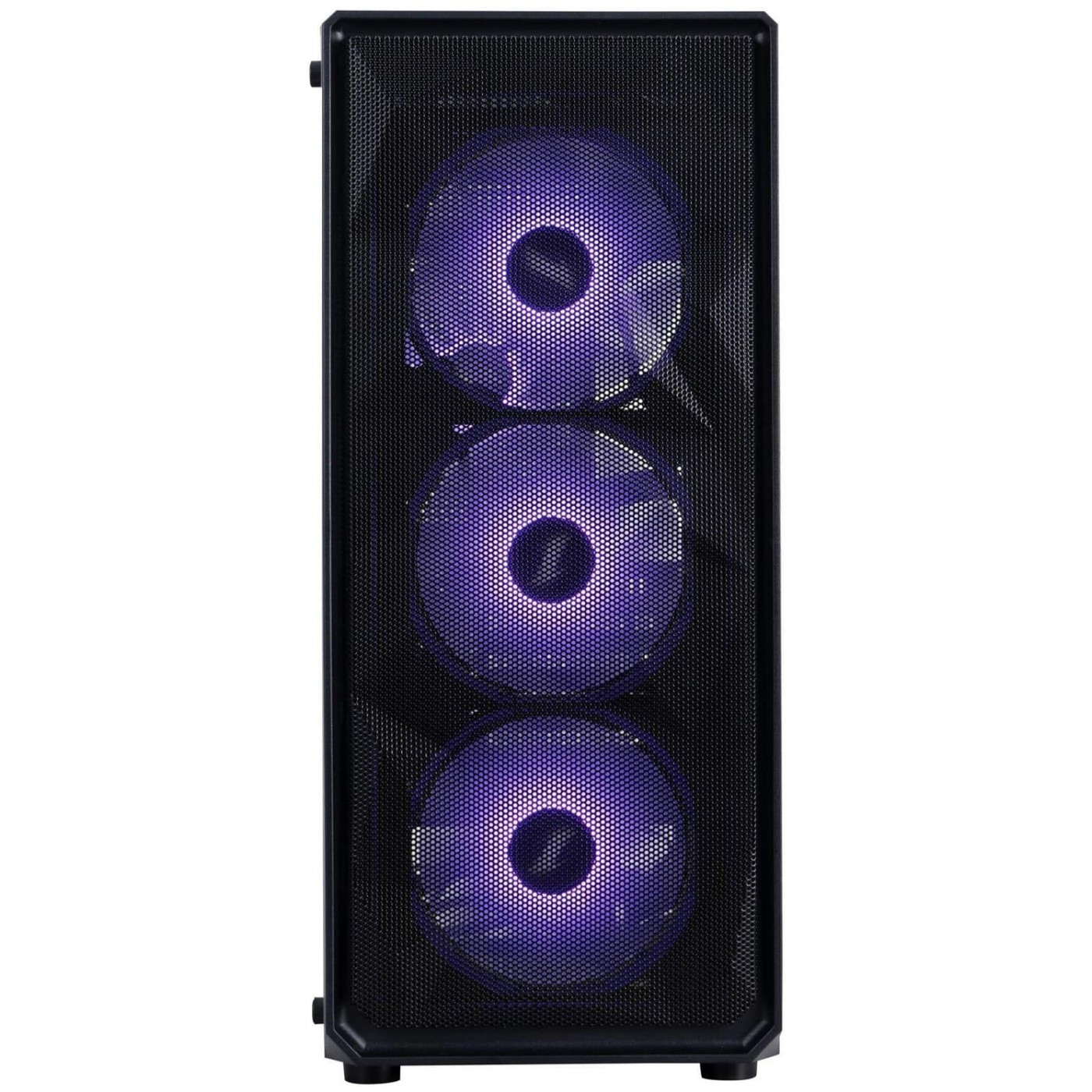 Корпус 1stPlayer FD3-M-BK-4F7 Black (FD3-M-BK-4F7) Без БП