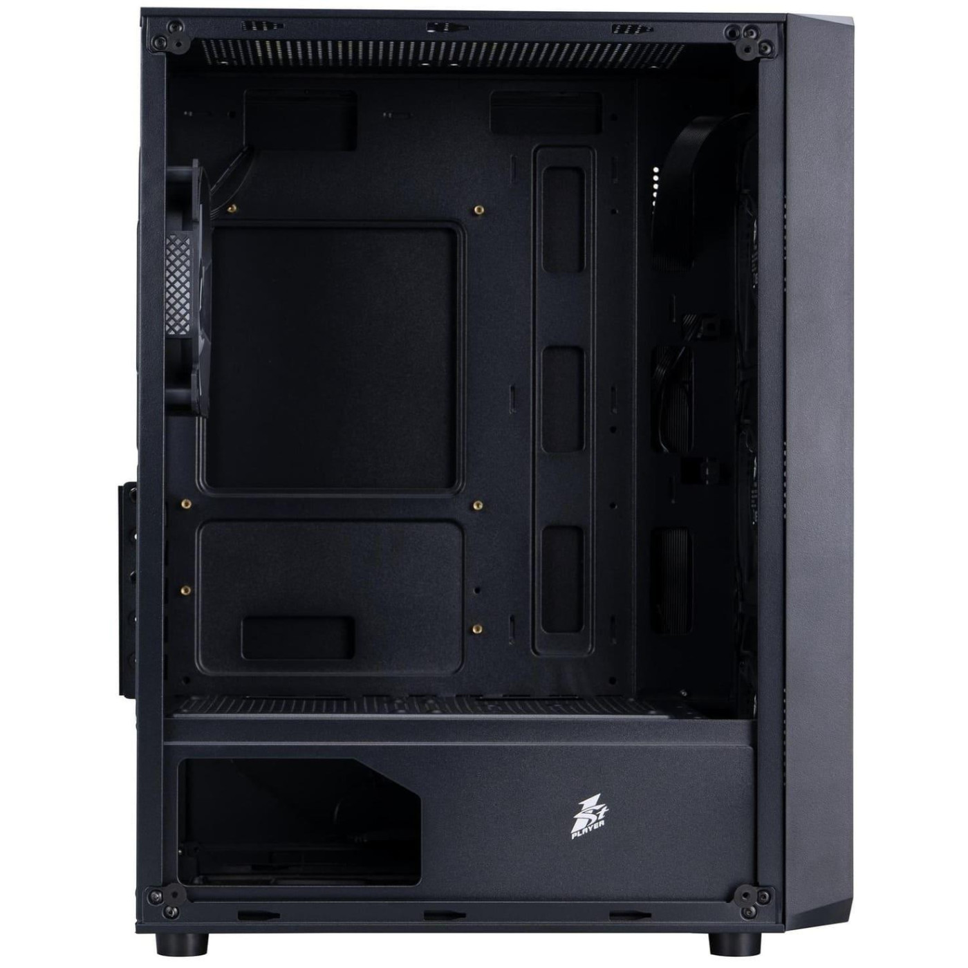 Корпус 1stPlayer FD3-M-BK-4F7 Black (FD3-M-BK-4F7) Без БП