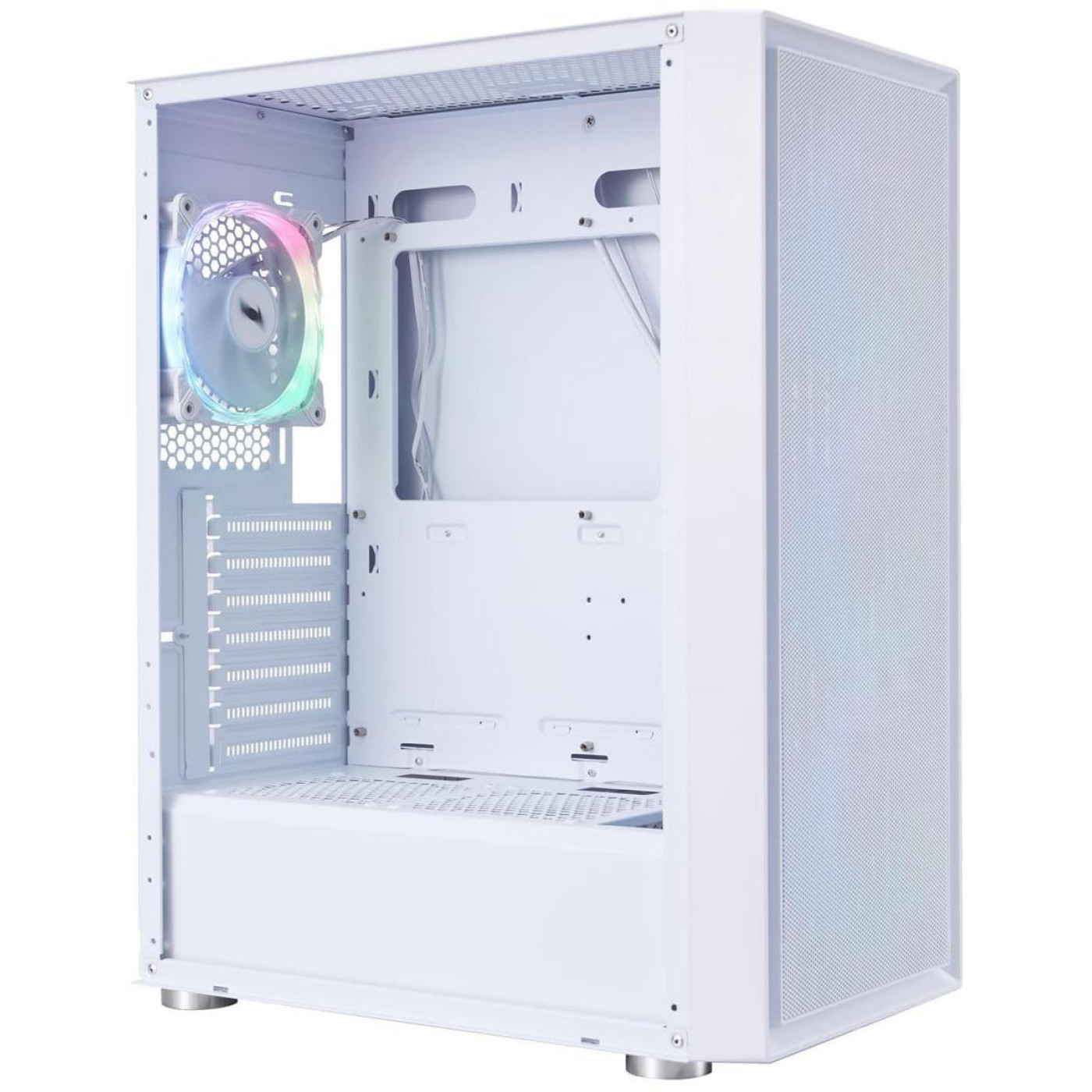 Корпус 1stPlayer Go6-WH-4FS7-W White (Go6-WH-4FS7-W) Без БП