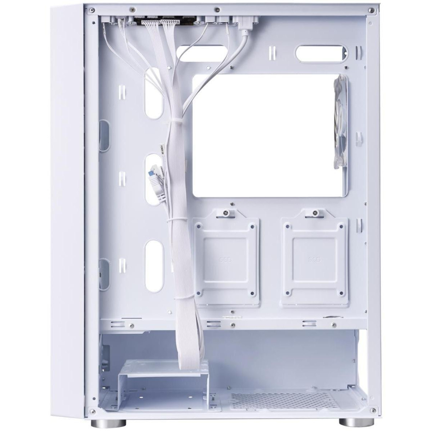 Корпус 1stPlayer Go6-WH-4FS7-W White (Go6-WH-4FS7-W) Без БП
