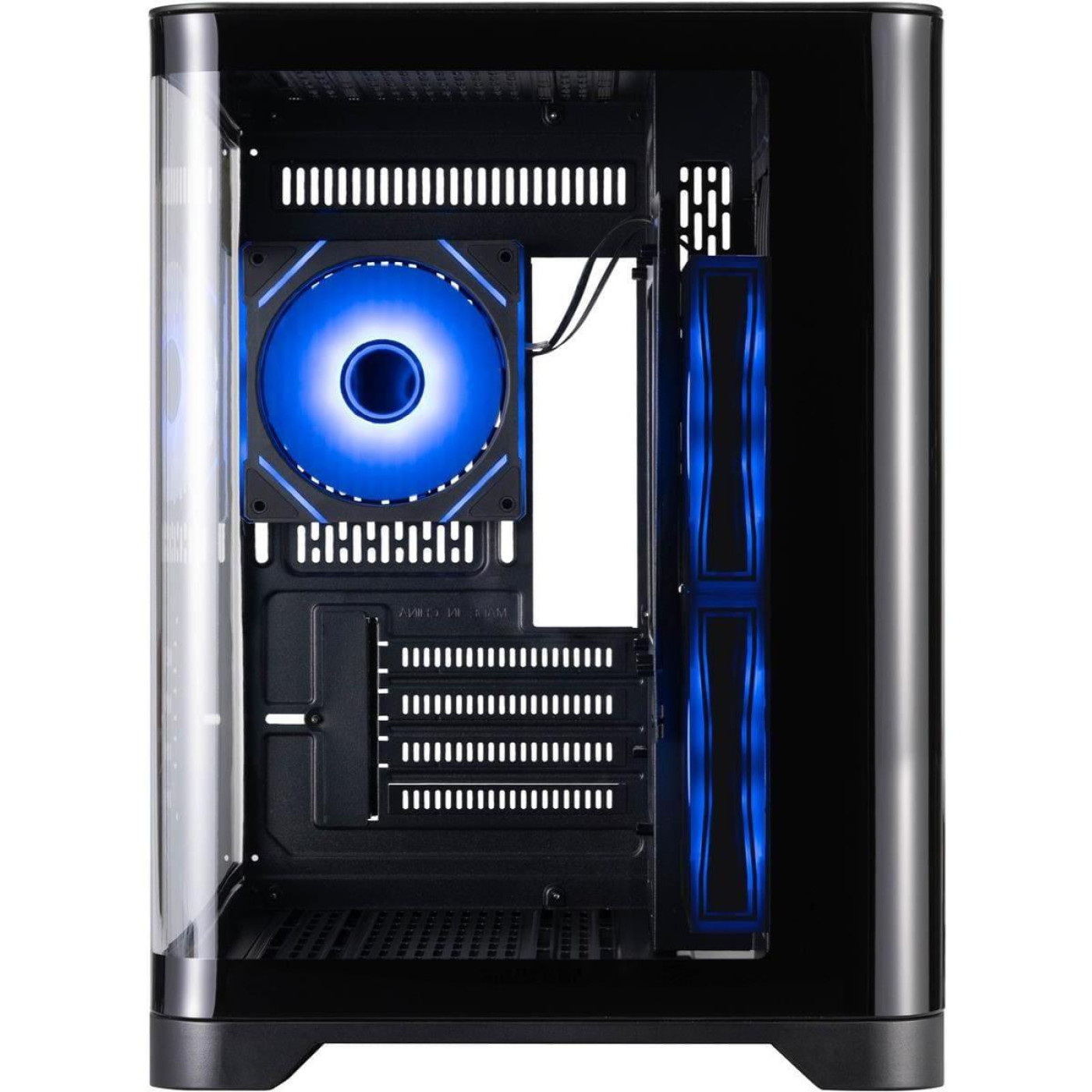 Корпус 1stPlayer UV5-BK-2FC7R-1FC7 Black (UV5-BK-2FC7R-1FC7) Без БП