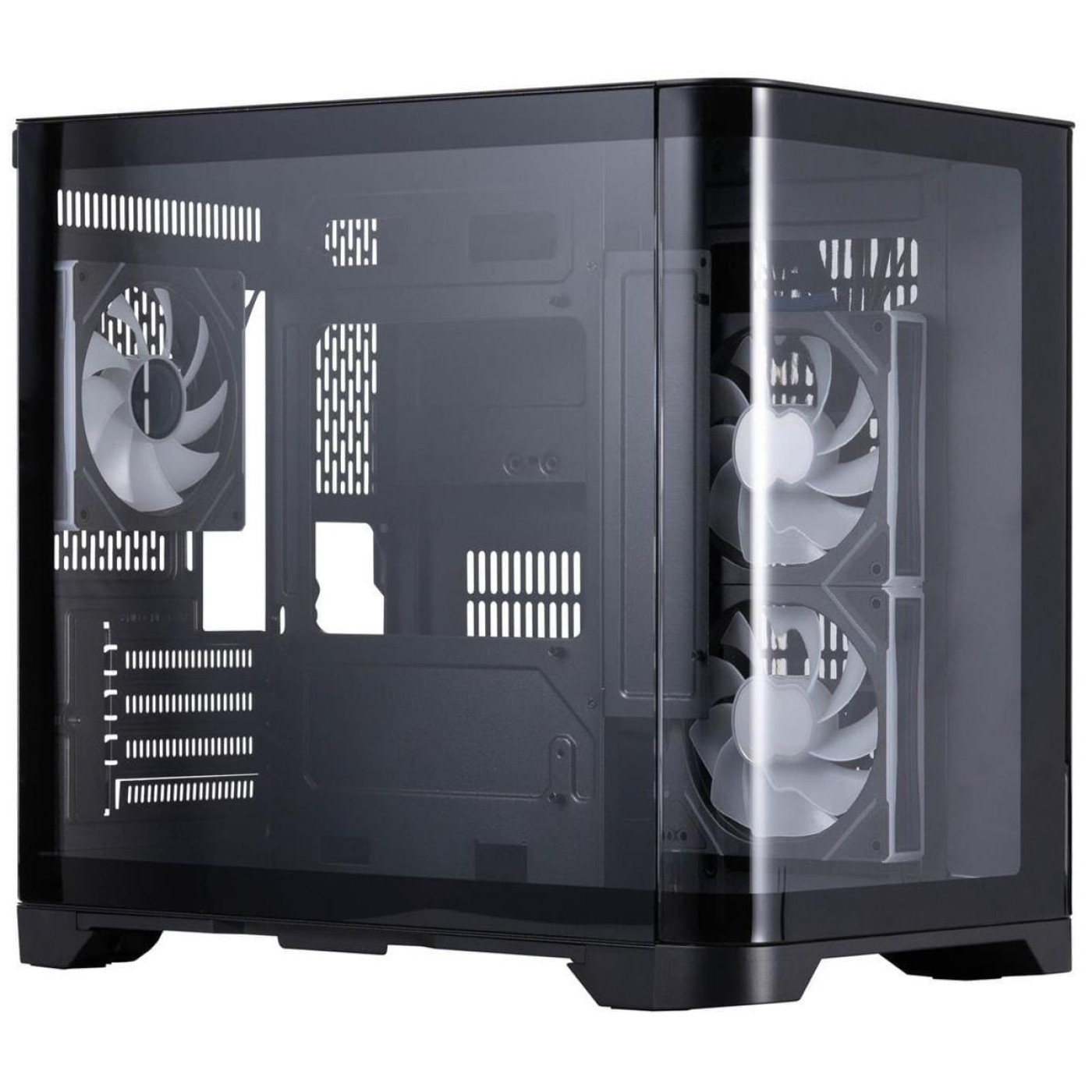 Корпус 1stPlayer UV5-BK-2FC7R-1FC7 Black (UV5-BK-2FC7R-1FC7) Без БП