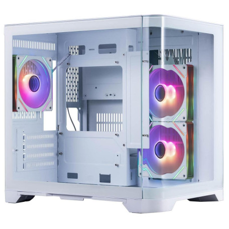 Корпус 1stPlayer UV5-WH-2FC7R-W-1FC7-W White без БП (UV5-WH-2FC7R-W-1FC7-W)