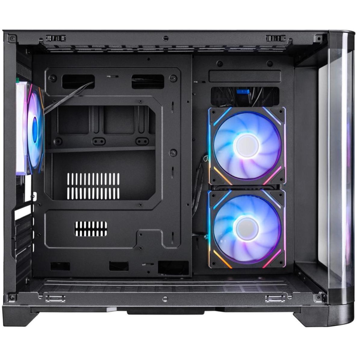 Корпус 1stPlayer UV6-BK-2FC7R-1FC7 Black (UV6-BK-2FC7R-1FC7) Без БП