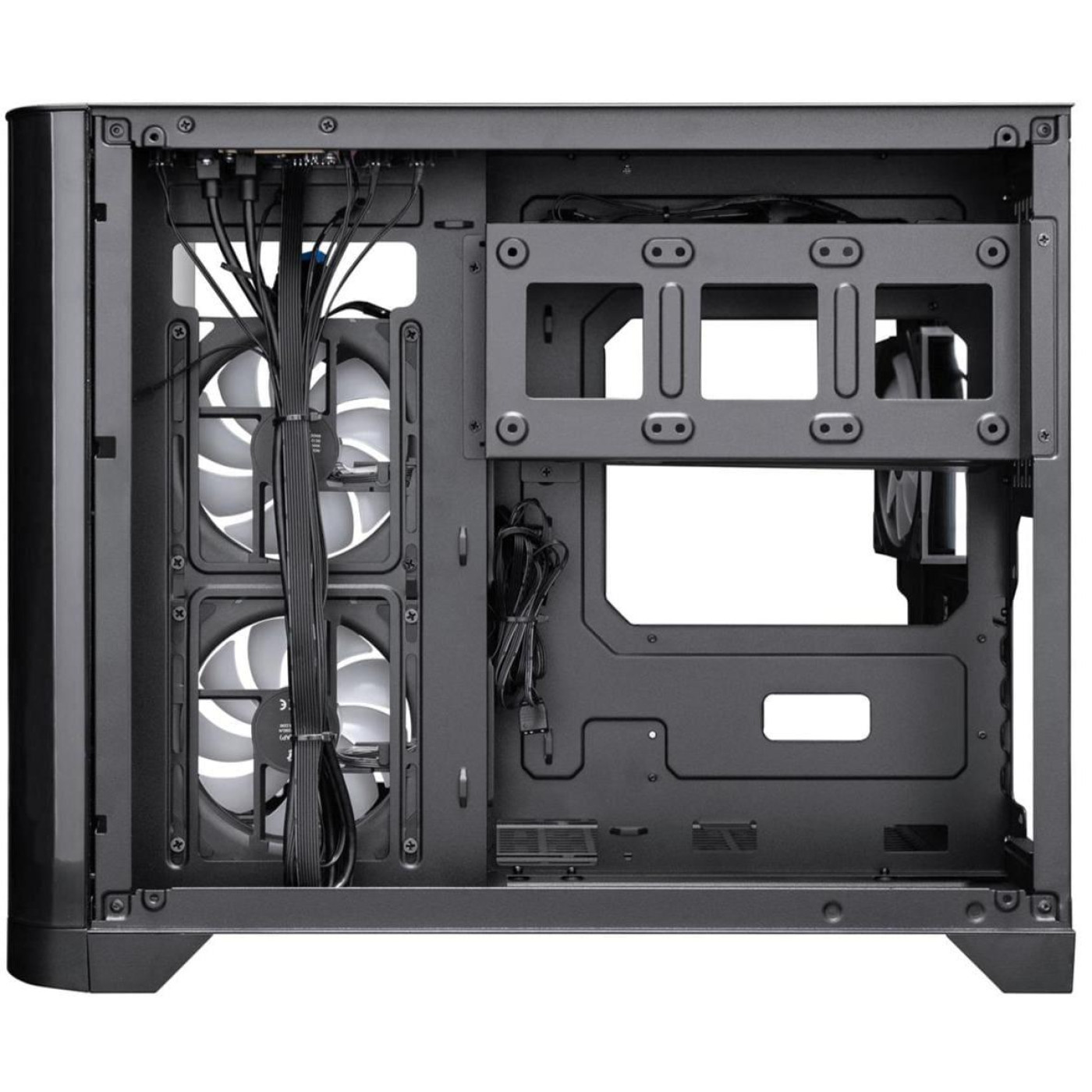 Корпус 1stPlayer UV6-BK-2FC7R-1FC7 Black (UV6-BK-2FC7R-1FC7) Без БП