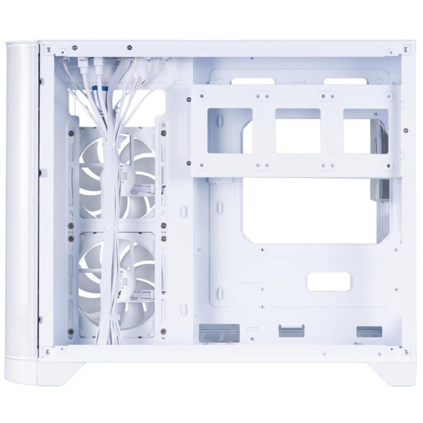 Корпус 1stPlayer UV6-WH-2FC7R-W-1FC7-W White (UV6-WH-2FC7R-W-1FC7-W) Без БП