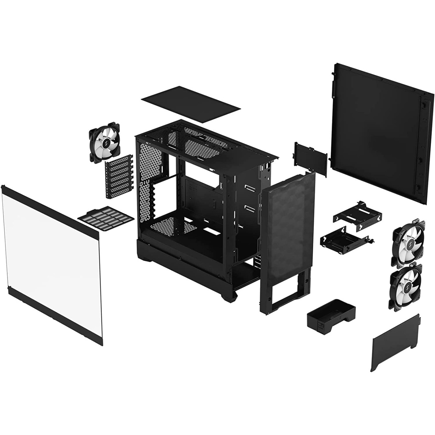 Корпус Fractal Design Pop Air RGB black (FD-C-POR1A-06) Без БП