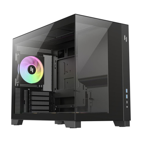 Корпус GameMax Nex C33 Tempered Glass без БЖ Black (NEX C33 BK)