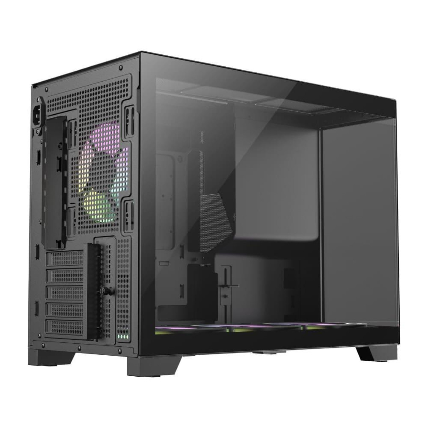 Корпус GameMax Nex C33 Tempered Glass без БЖ Black (NEX C33 BK)