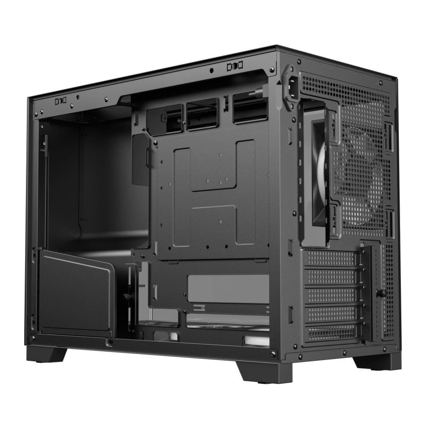 Корпус GameMax Nex C33 Tempered Glass без БЖ Black (NEX C33 BK)