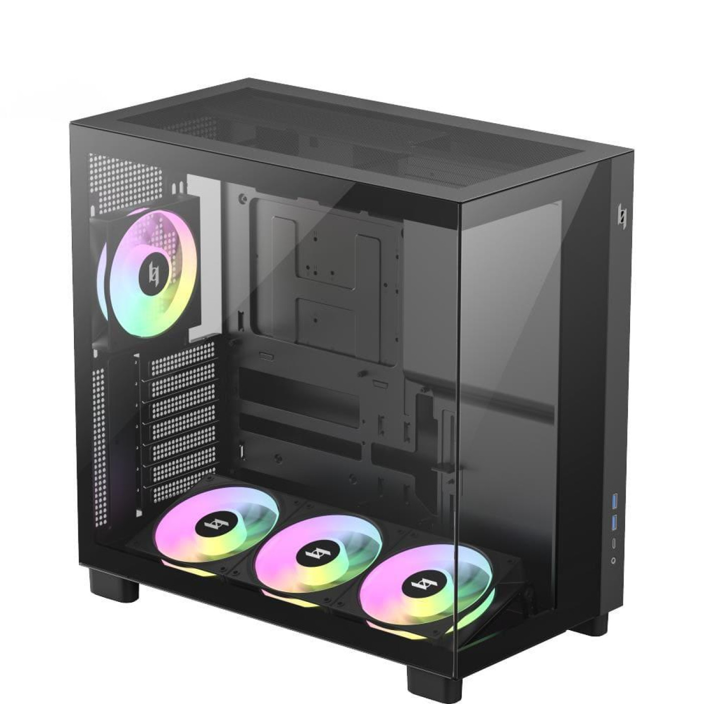 Корпус GameMax NEX C53 Black (NEX C53 BK)
