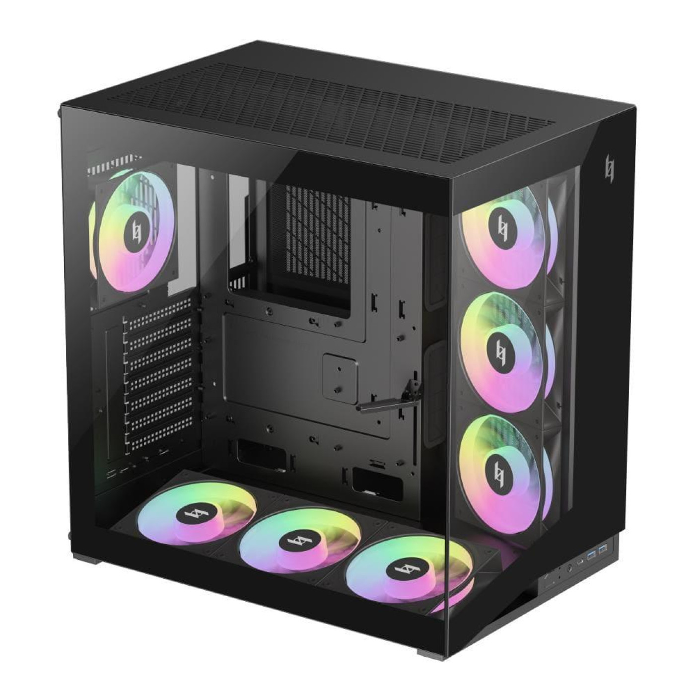 Корпус GameMax NEX C56 Black (NEX C56 BK) U1