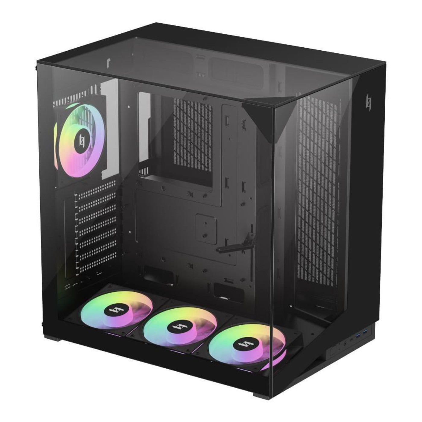 Корпус GameMax NEX C56 VC Black (NEX C56 VC BK)