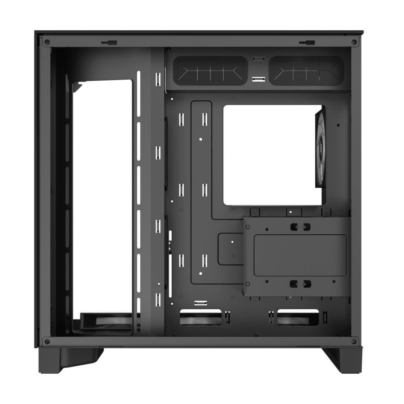 Корпус GameMax NEX C56 VC Black (NEX C56 VC BK)