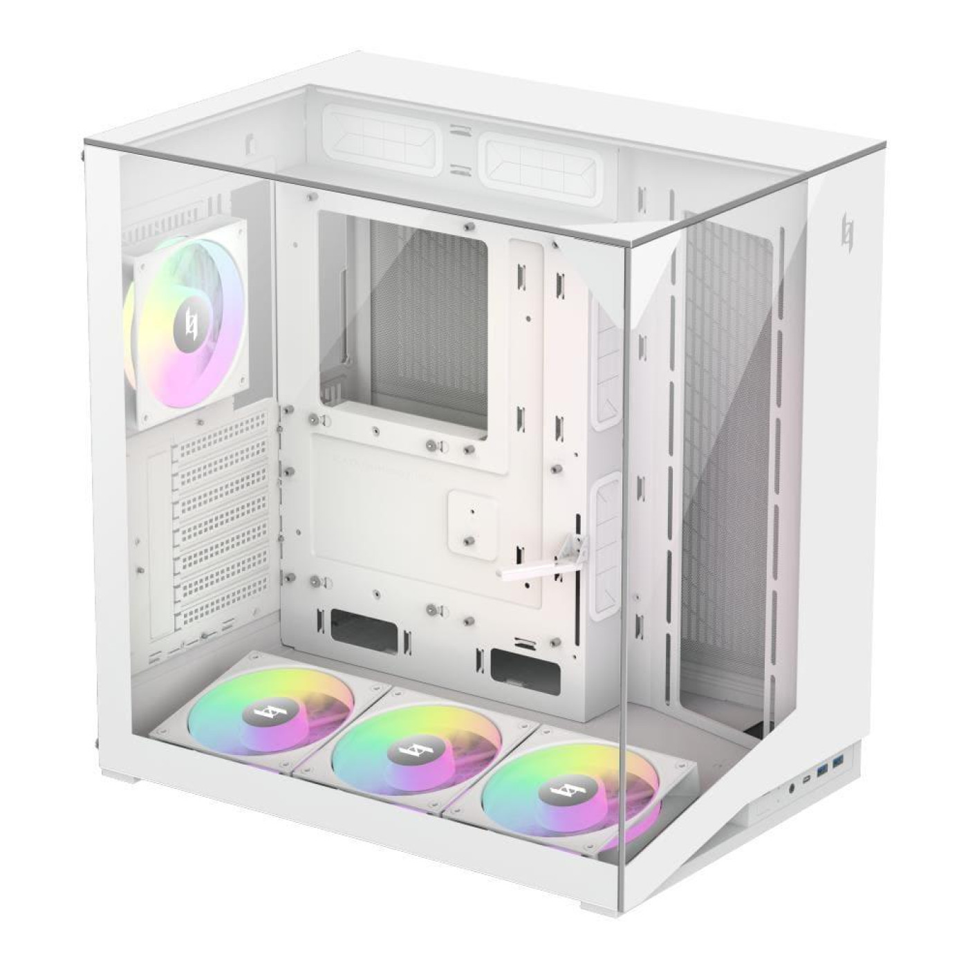 Корпус GameMax NEX C56 VC White (NEX C56 VC WH)