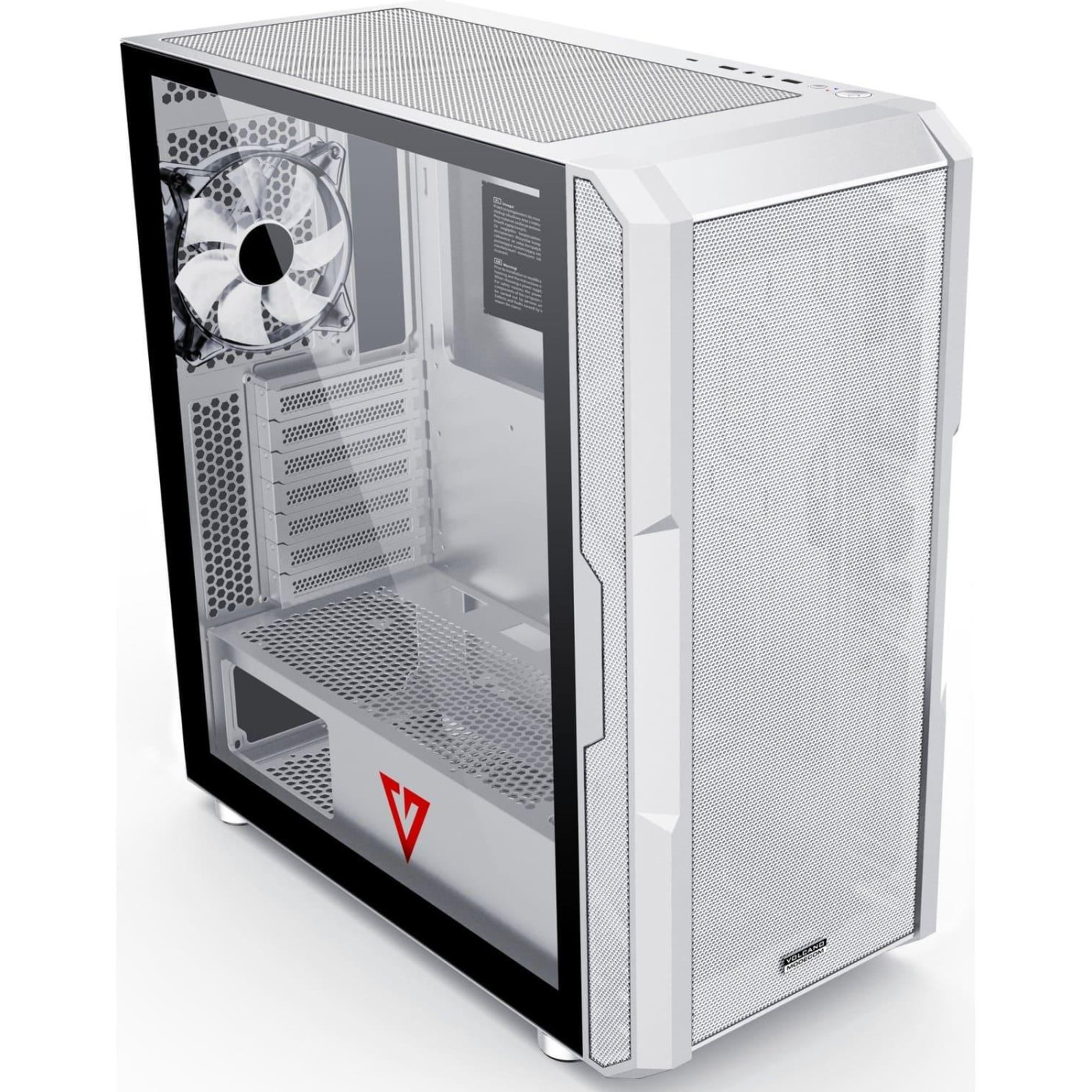 Корпус Modecom AMIRANI ARGB WHITE без БЖ (AT-AMIRANI-PG-20-000000-0)