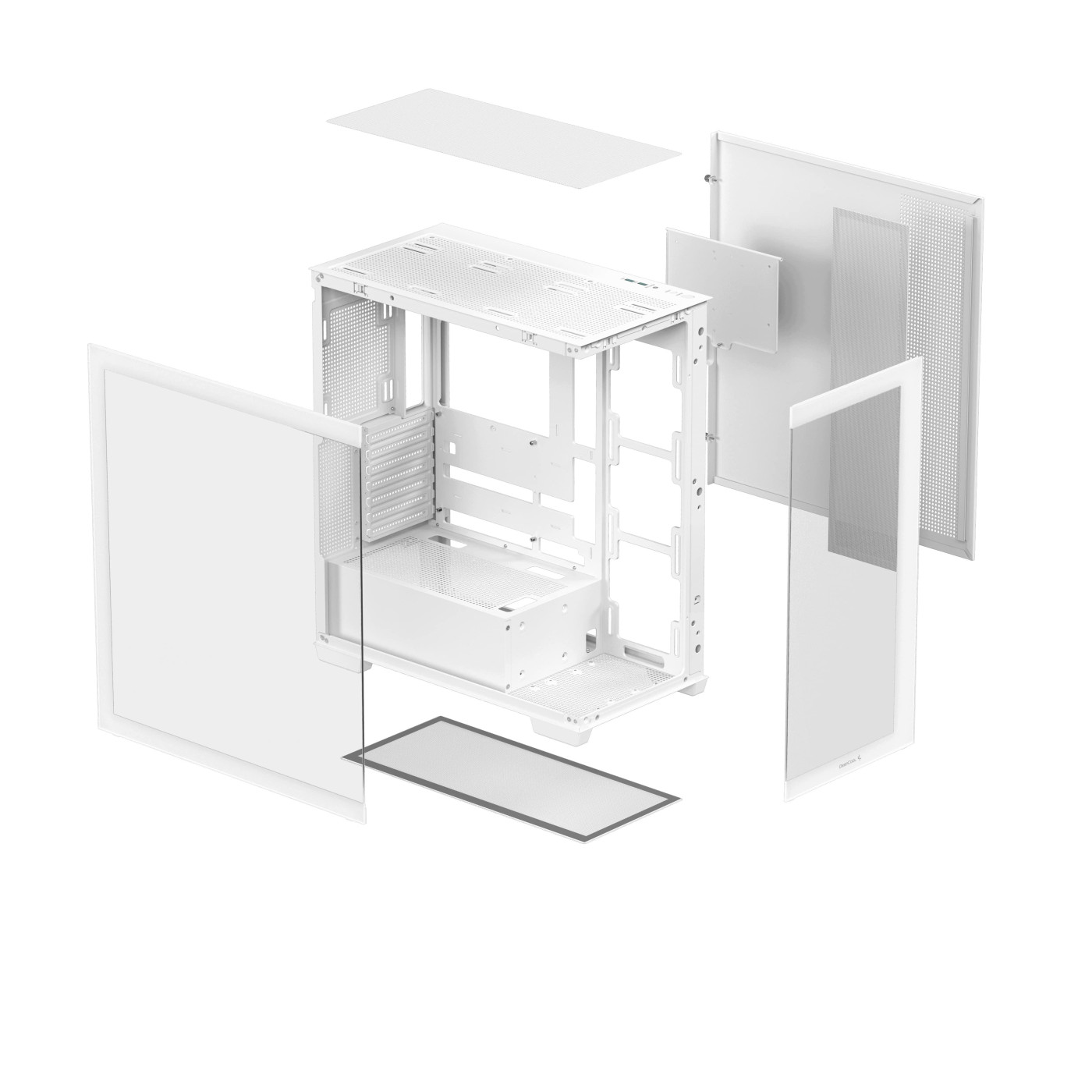 Корпус Deepcool CG580 White без БЖ (R-CG580-WHNDA0-G-1) Без БП