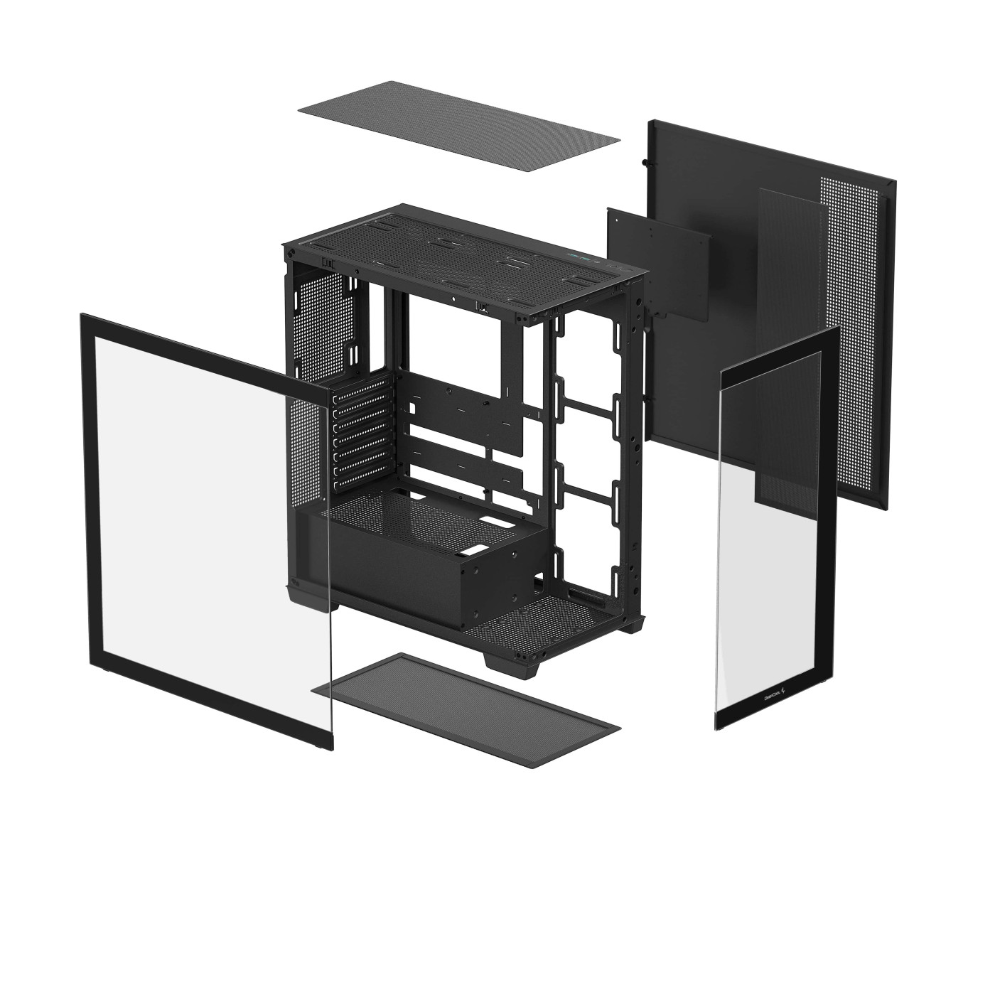 Корпус Deepcool CG580 Black без БЖ (R-CG580-BKNDA0-G-1) Без БП