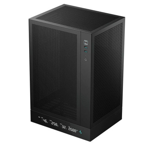 Корпус Deepcool CH170 Digital Black без БП (R-CH170-BKNPI0D-G-1)