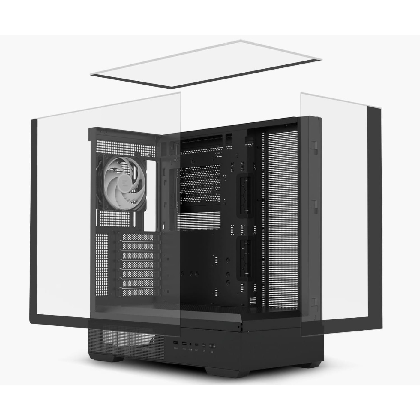 Корпус Zalman P40 Prism Black (P40PRISMBLACK)