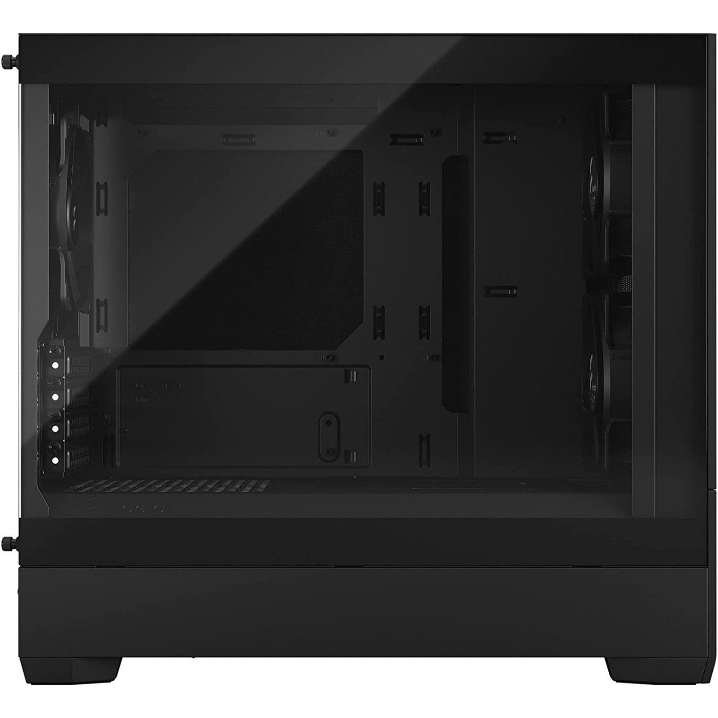 Корпус Fractal Design Pop Mini Silent Black TG Clear (FD-C-POS1M-02) Без БП