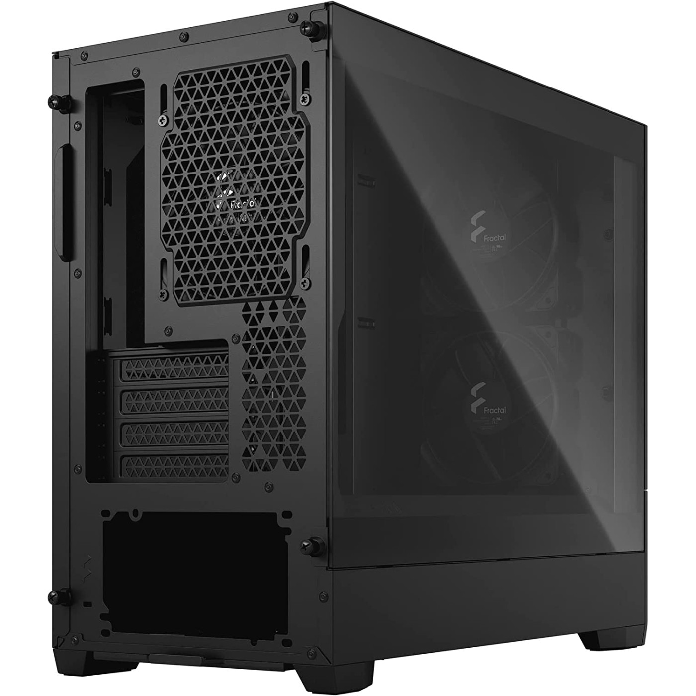 Корпус Fractal Design Pop Mini Silent Black TG Clear (FD-C-POS1M-02) Без БП