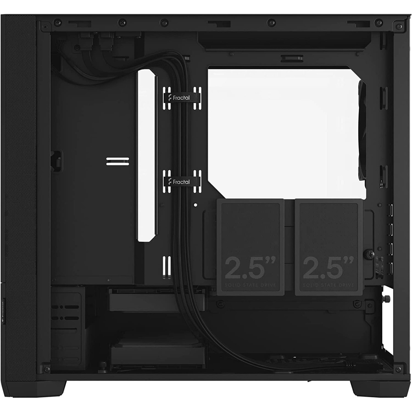 Корпус Fractal Design Pop Mini Silent Black TG Clear (FD-C-POS1M-02) Без БП