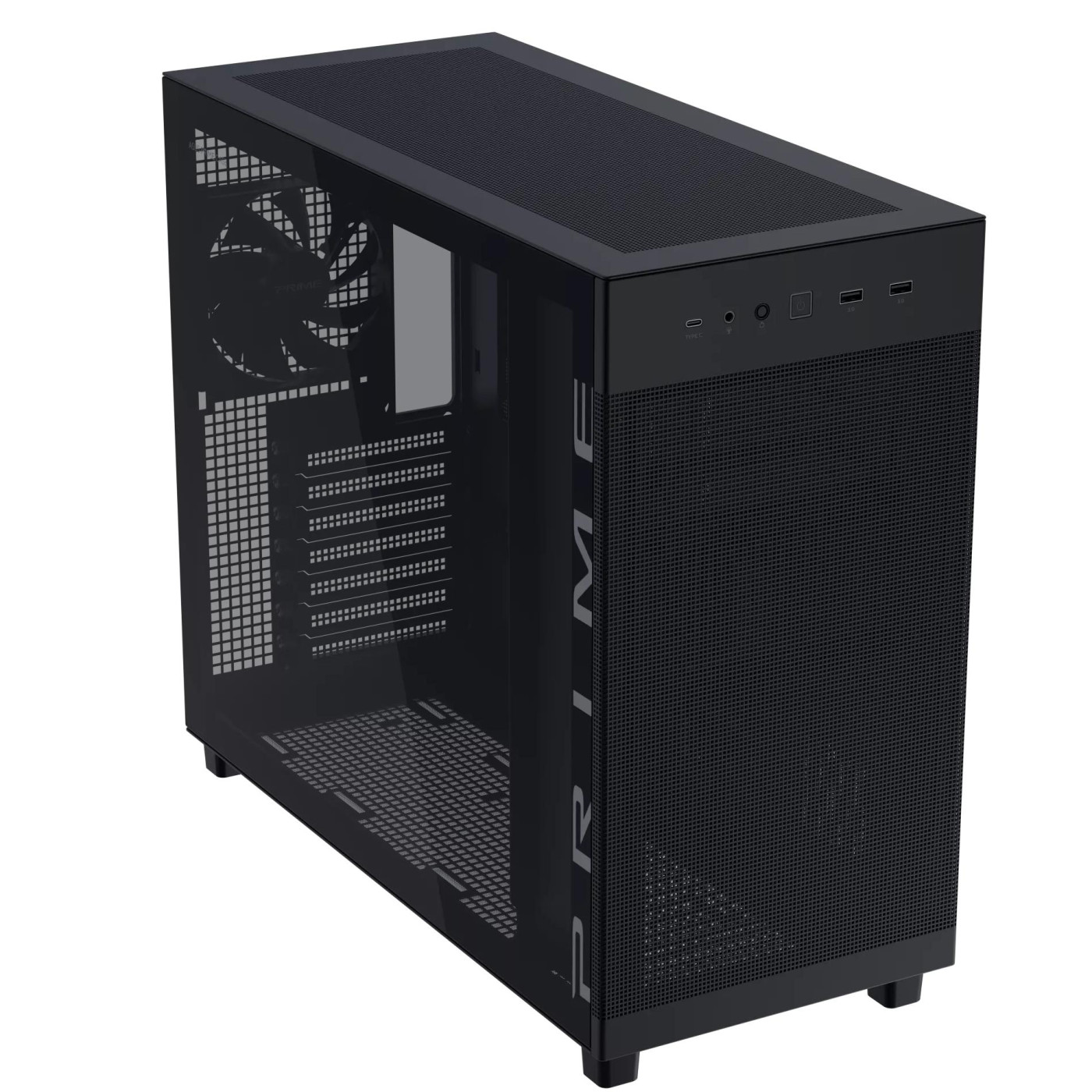 Корпус ASUS Prime AP303 TG Black (90DC00V0-B39010) Без БП