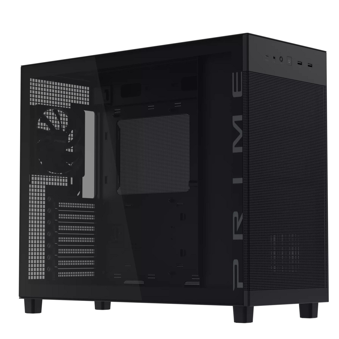 Корпус ASUS Prime AP303 TG Black (90DC00V0-B39010) Без БП