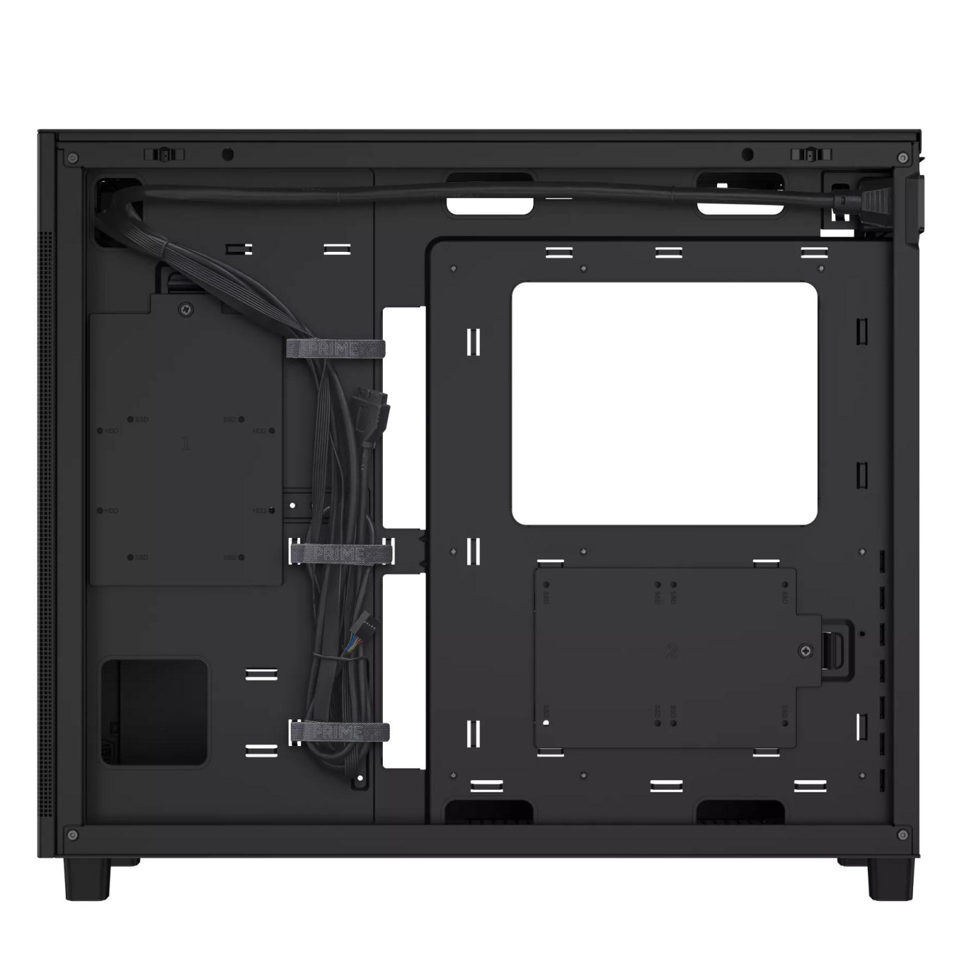 Корпус ASUS Prime AP303 TG Black (90DC00V0-B39010) Без БП