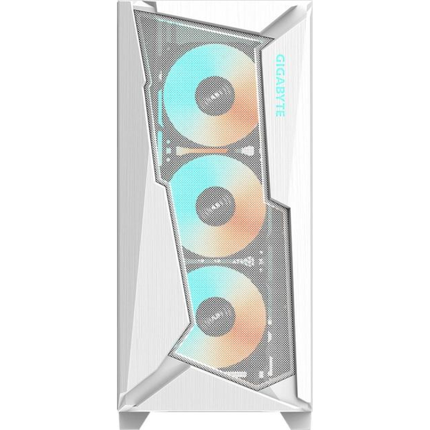 Корпус GIGABYTE C301 Glass без БЖ White (GB-C301GW)