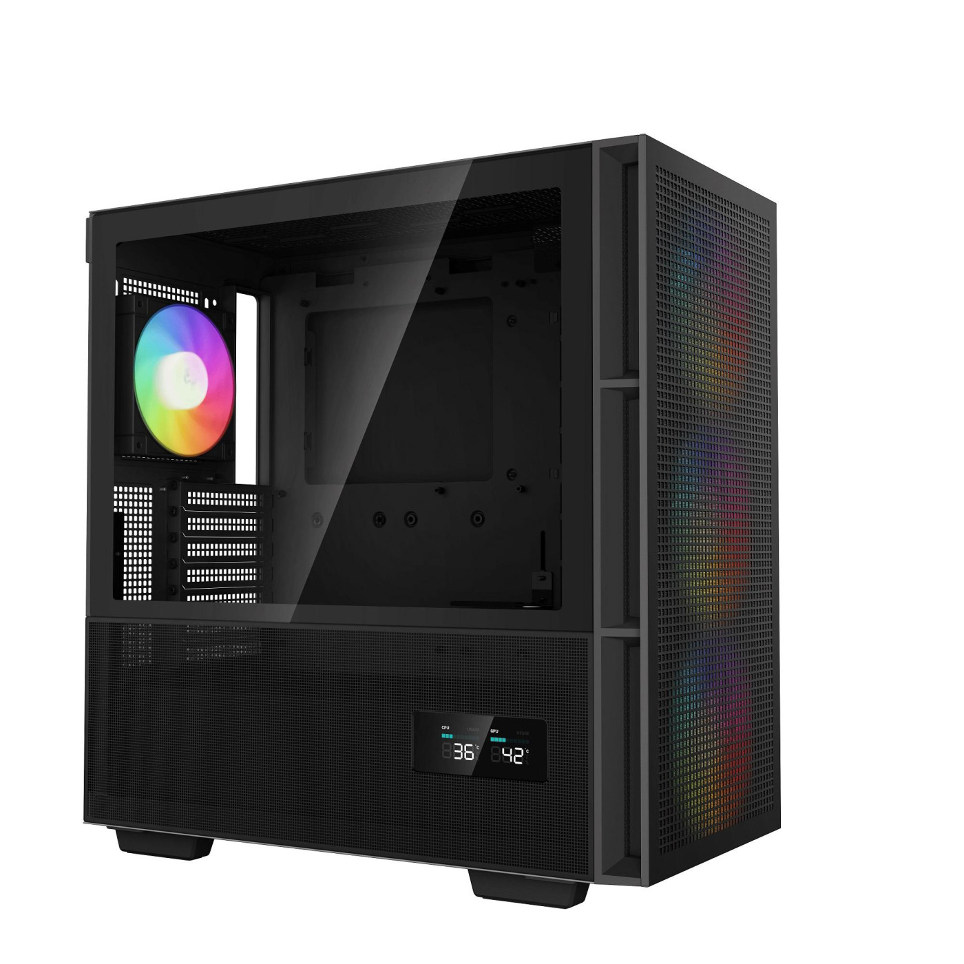 Корпус Deepcool CH560 Digital Black (R-CH560-WHAPE4D-G-1) без БЖ (R-CH560-BKAPE4D-G-1) Без БП
