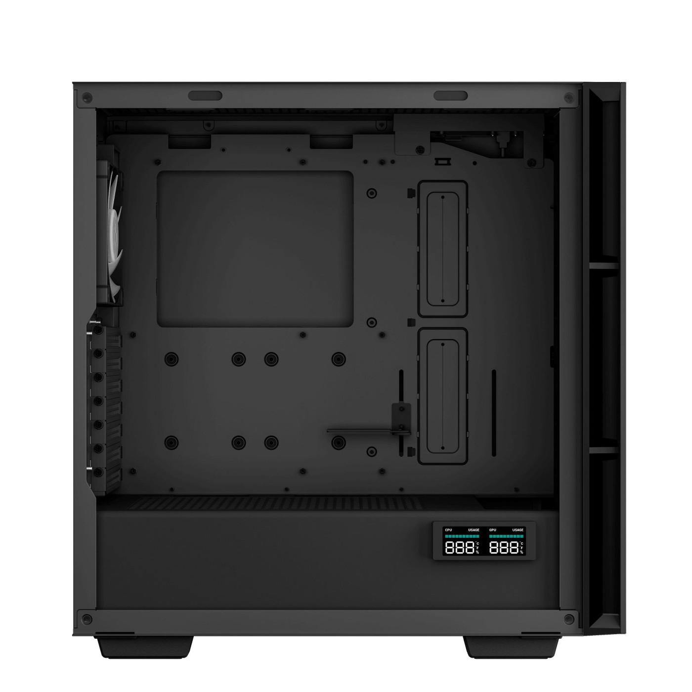 Корпус Deepcool CH560 Digital Black (R-CH560-WHAPE4D-G-1) без БЖ (R-CH560-BKAPE4D-G-1) Без БП