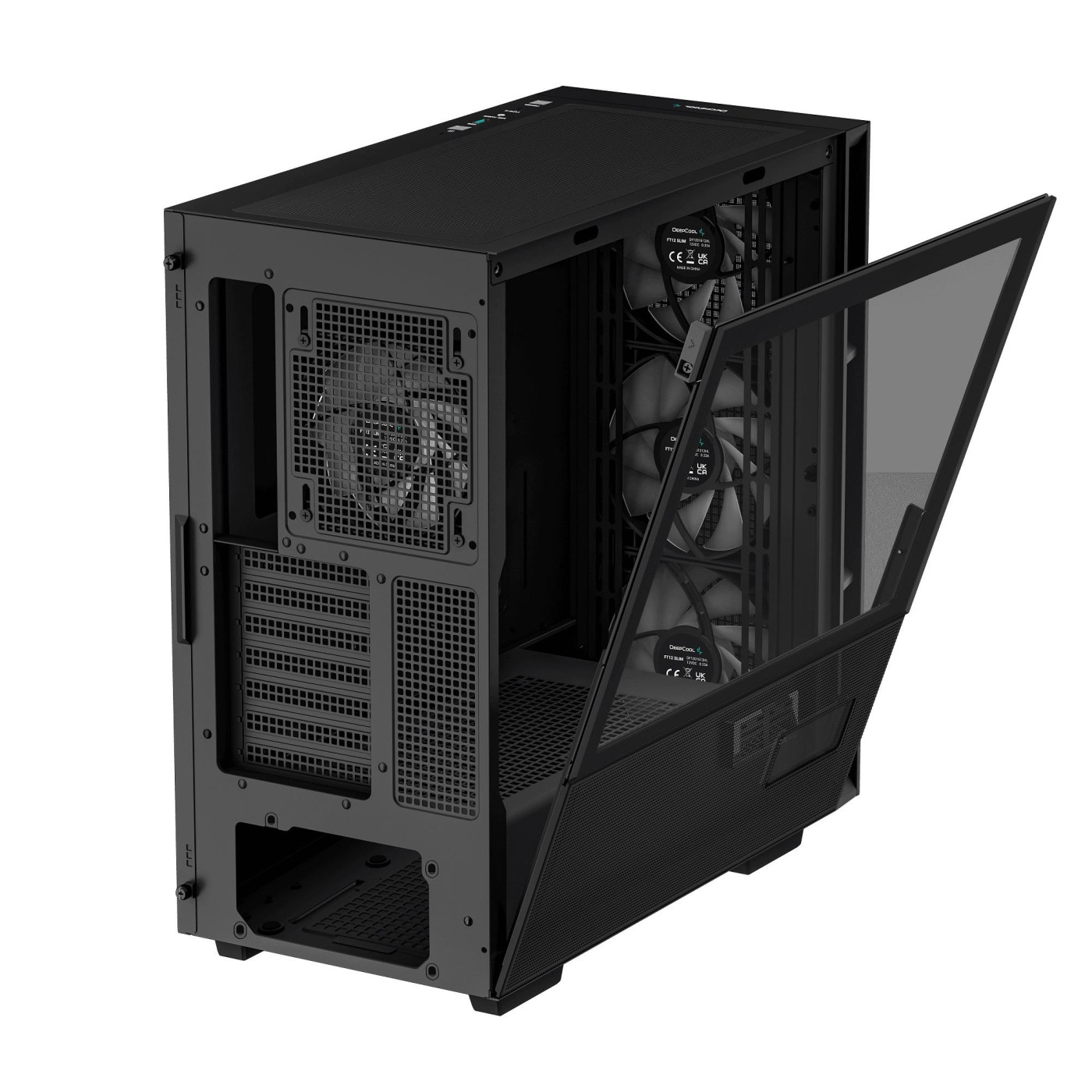 Корпус Deepcool CH560 Digital Black (R-CH560-WHAPE4D-G-1) без БЖ (R-CH560-BKAPE4D-G-1) Без БП