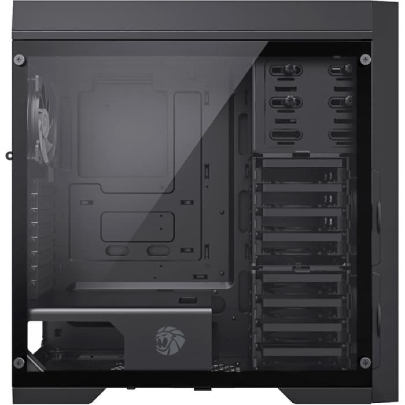 Корпус GameMax MASTER 2 без БП Black (MASTER 2)