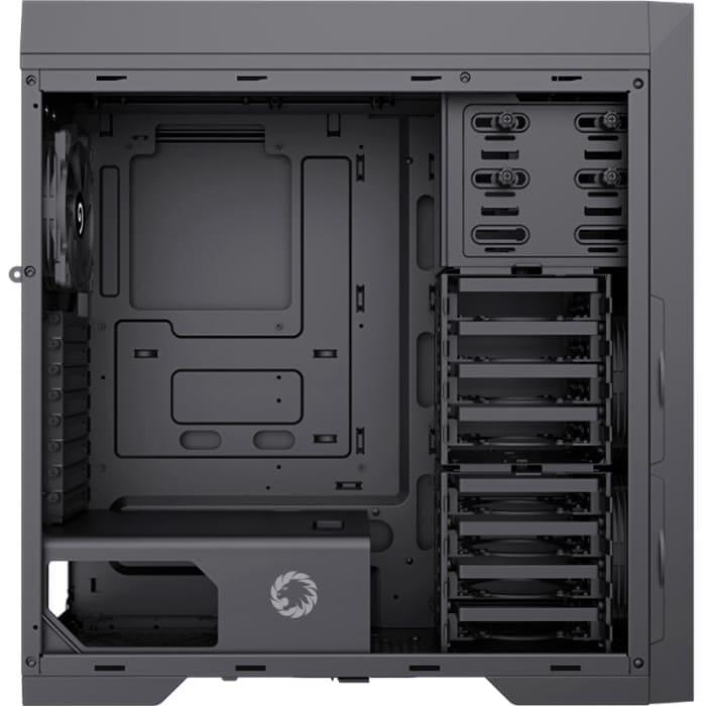 Корпус GameMax TiTan Silent 2 без БП Black (TiTan Silent 2)
