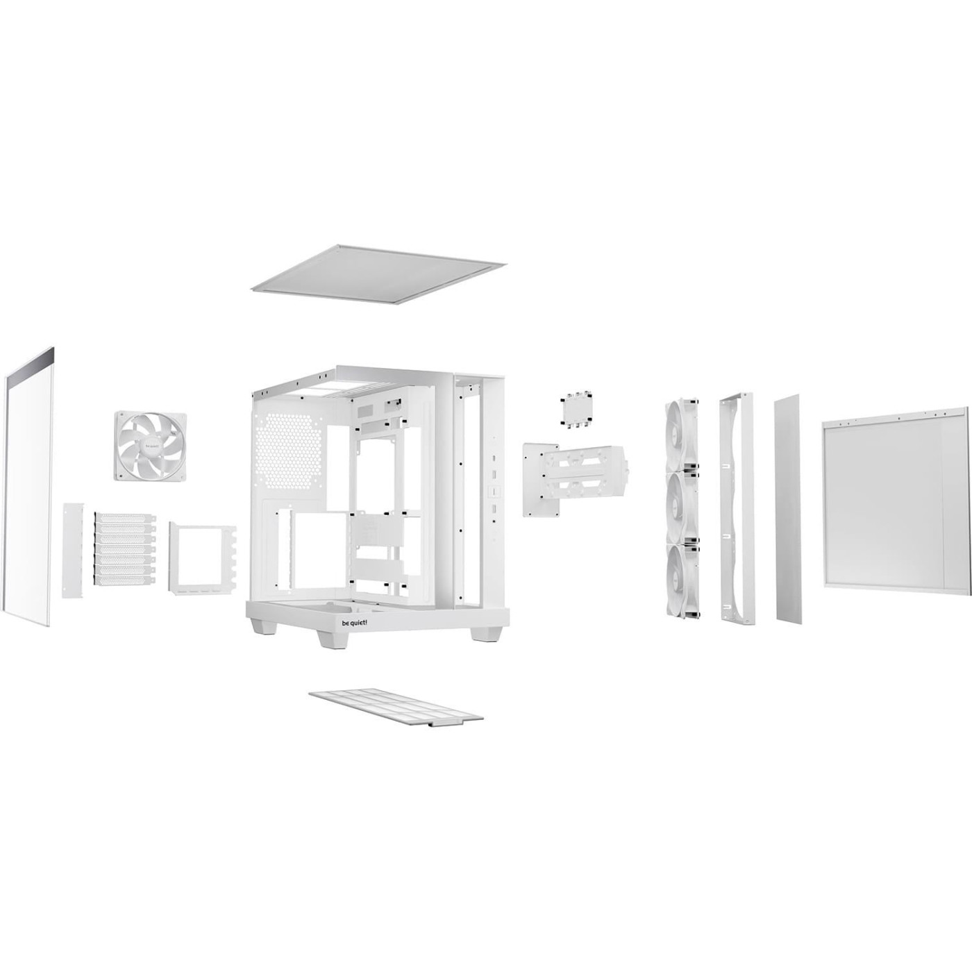 Корпус be quiet! Light Base 500 LX Tempered Glass без БЖ White (BGW86)