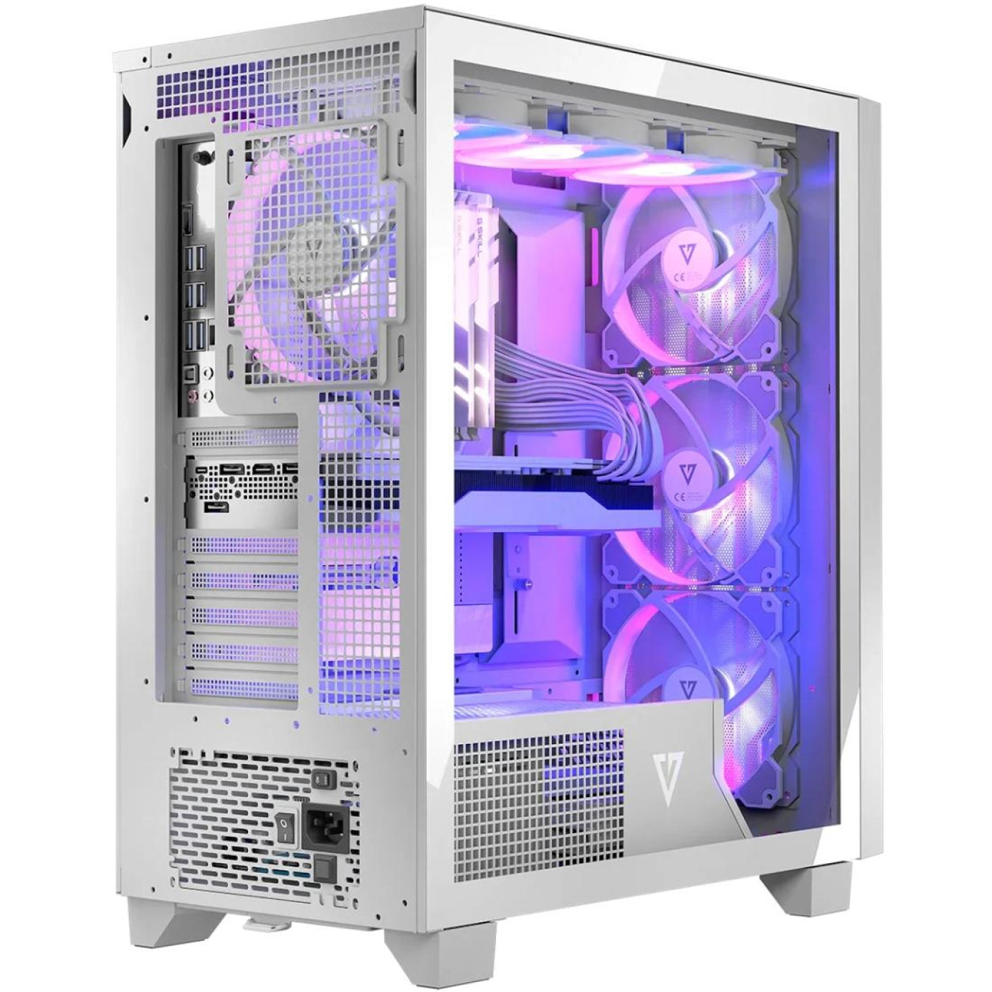 Корпус Modecom VOLCANO PERUN APEX ARGB WHITE (AT-PERUN-4F-ARGB-20-00000)