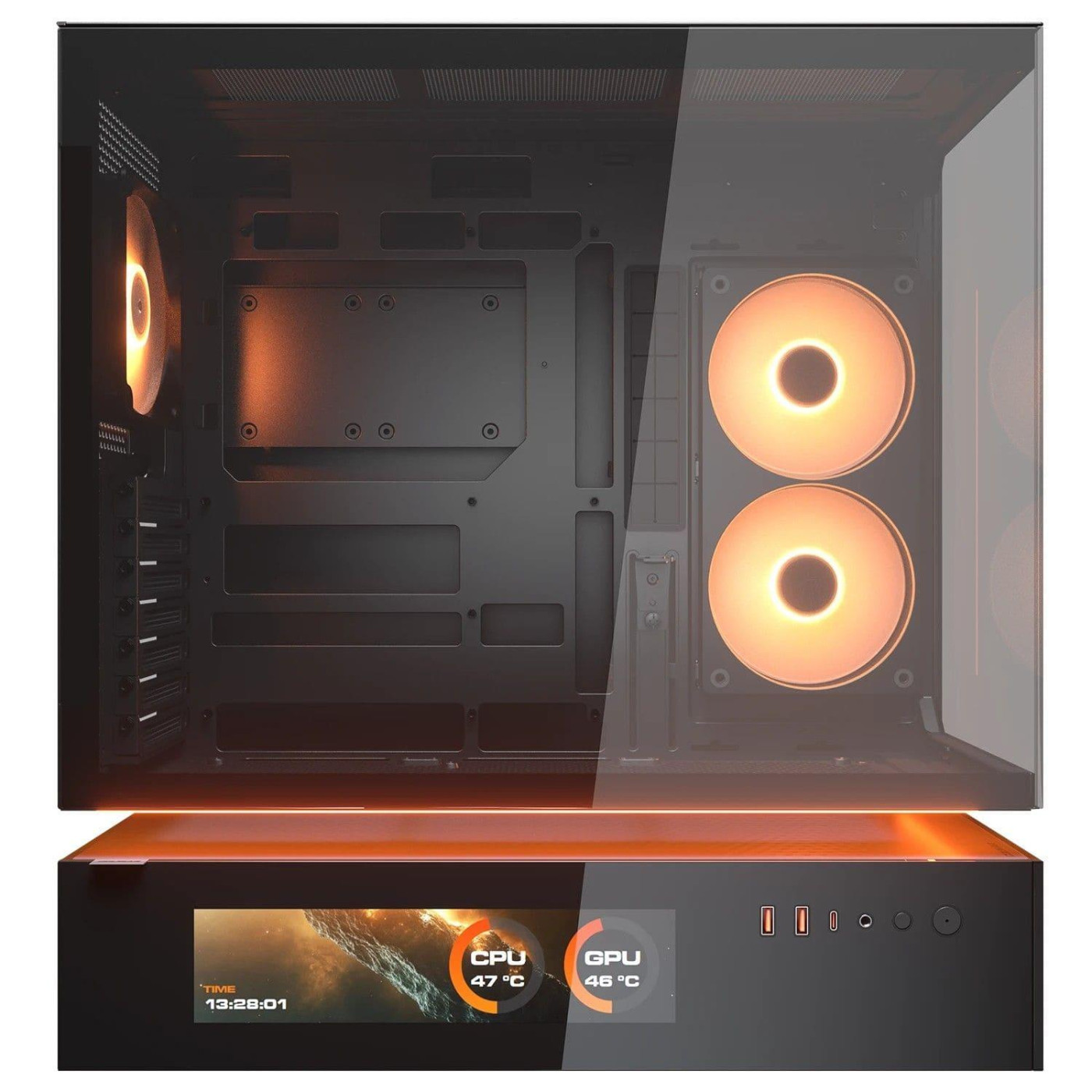 Корпус Cougar CFV235 Vision Black (CFV235 Vision Black)