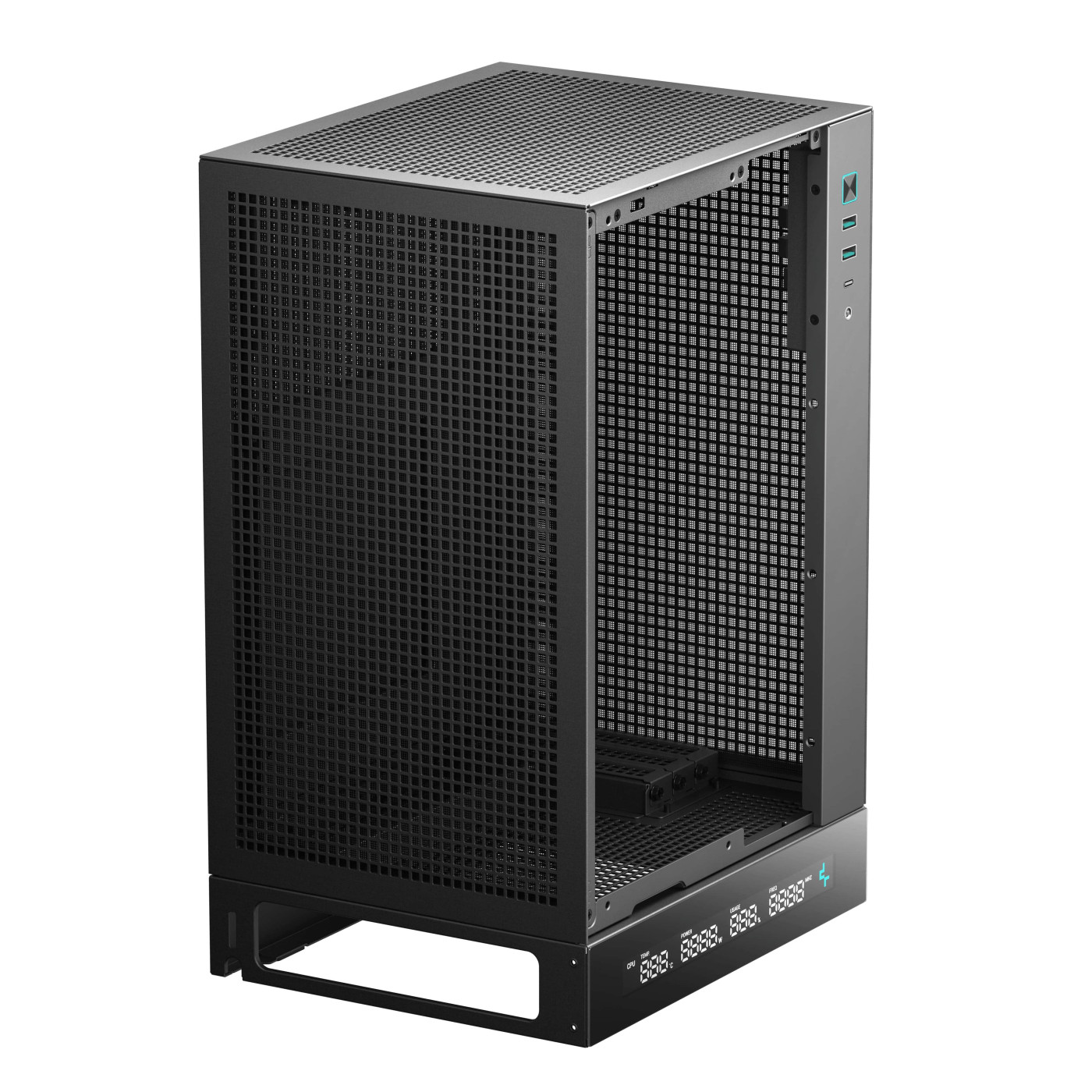 Корпус Deepcool CH170 Digital Black (R-CH170-BKNPI0D-G-1) Без БП