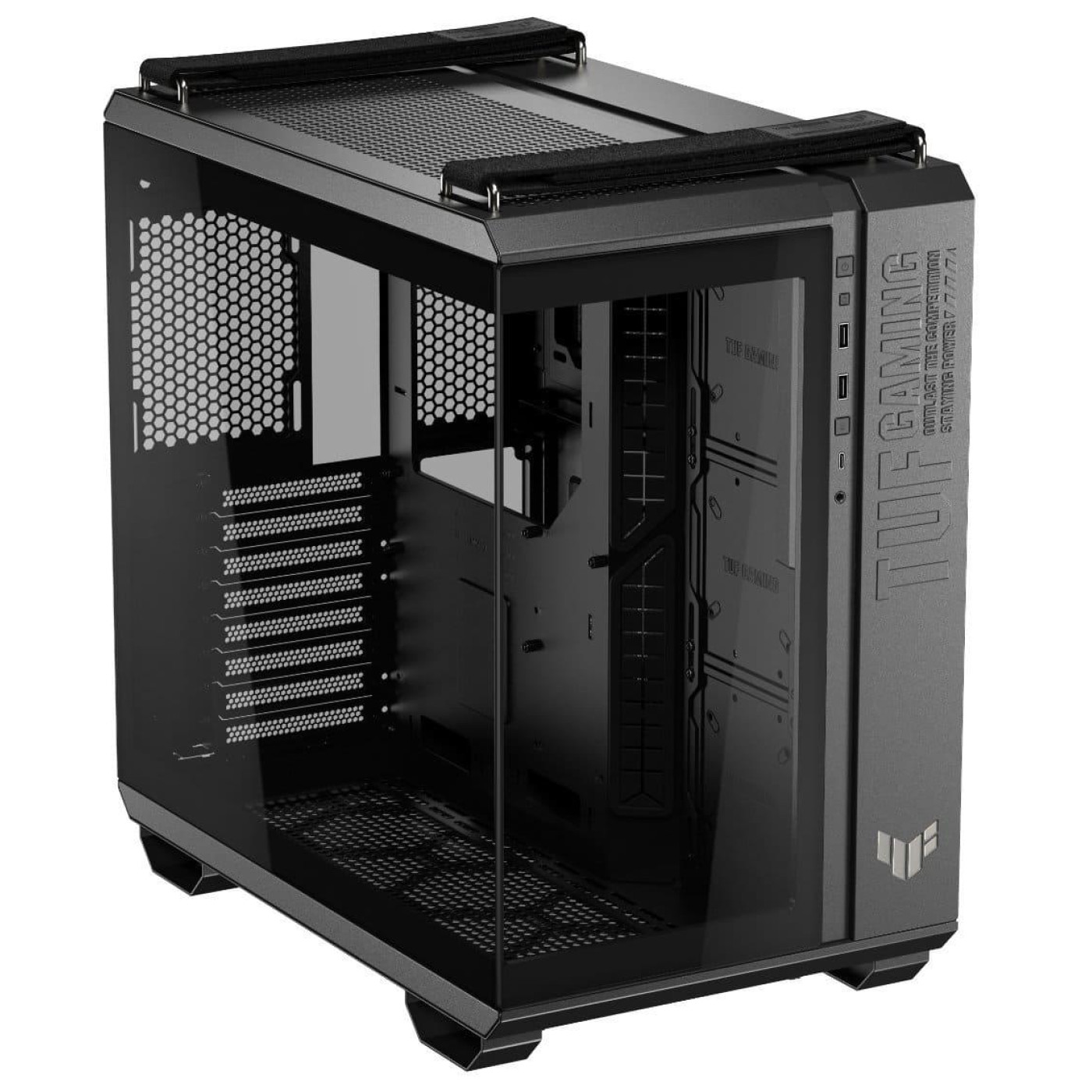 Корпус ASUS TUF Gaming GT502 Horizon Black (90DC0090-B19020) Без БП