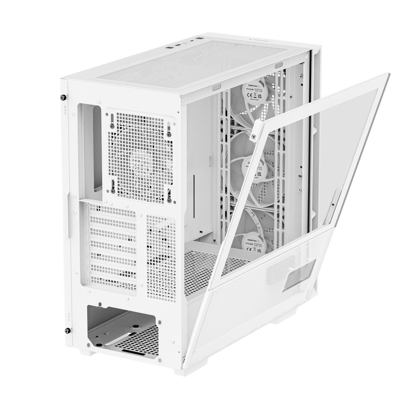 Корпус Deepcool CH560 Digital White без БЖ (R-CH560-WHAPE4D-G-1) Без БП