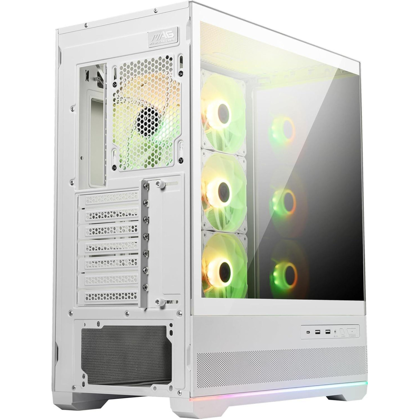 Корпус MSI MAG PANO 110R PZ без БП White (MAG PANO 110R PZ WHITE)