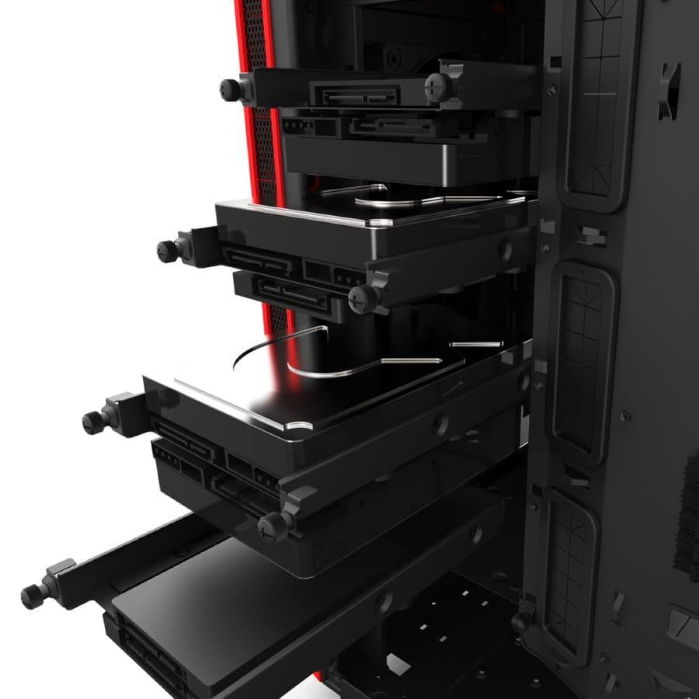 Корпус NZXT H440 Black-Red (CA-H442W-M1) Б/у