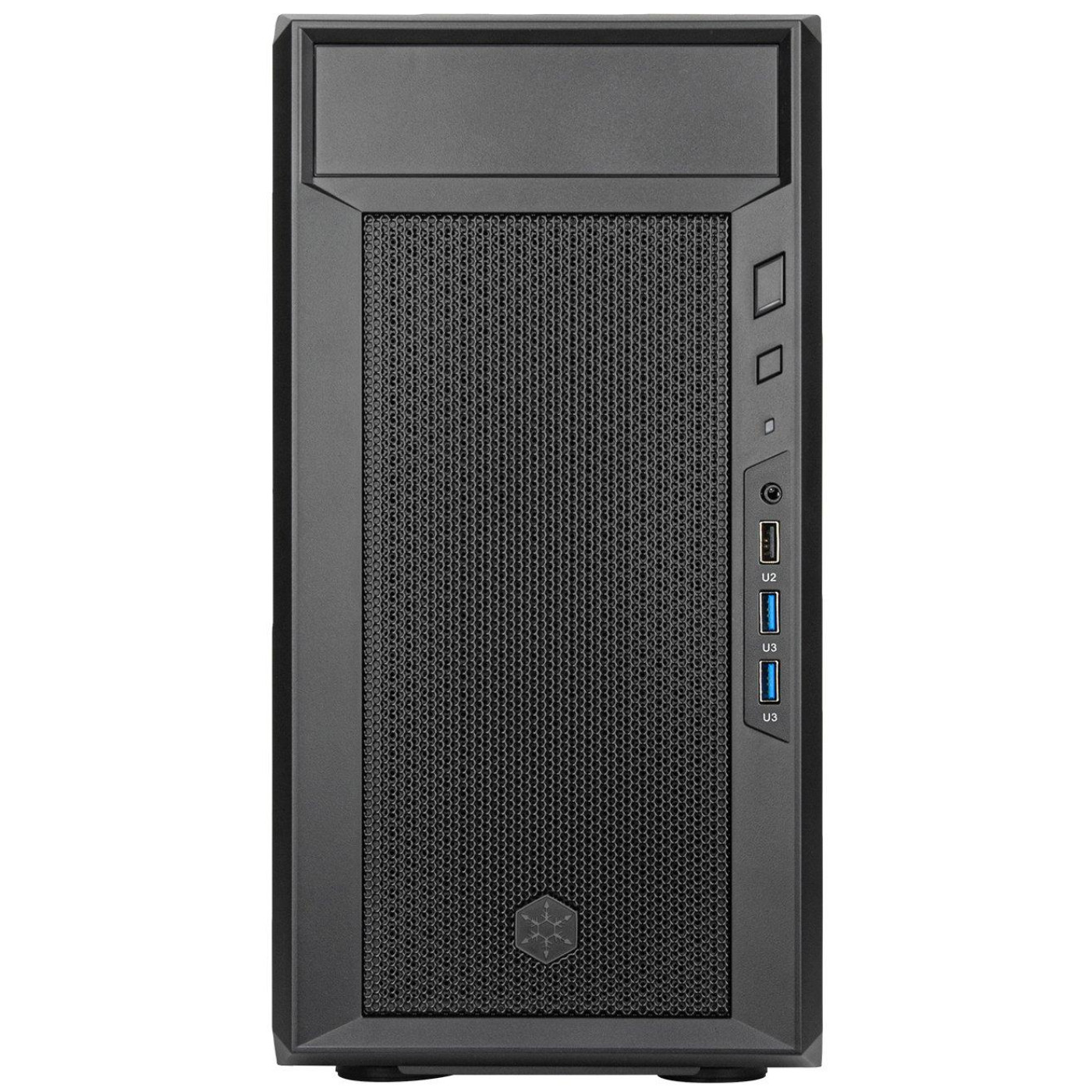 Корпус SilverStone FARA FA311-B, без БЖ, 2xUSB3.0, 1xUSB2.0, Steel Side Panel, mATX, Black (SST-FA311-B) Без БП