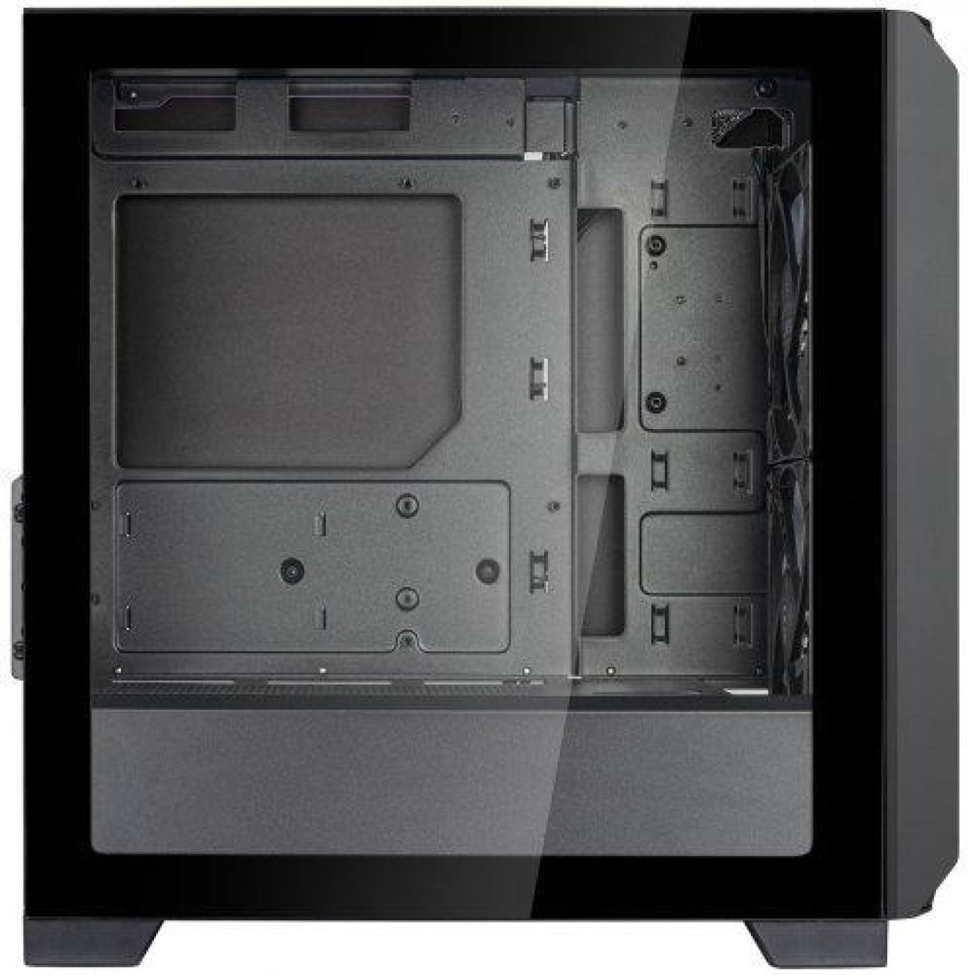 Корпус SilverStone FARA FA312Z-BG, без БЖ, 2xUSB3.0, 2x140mm ARGB fan, TG Side Panel, mATX, Black (SST-FA312Z-BG) Без БП