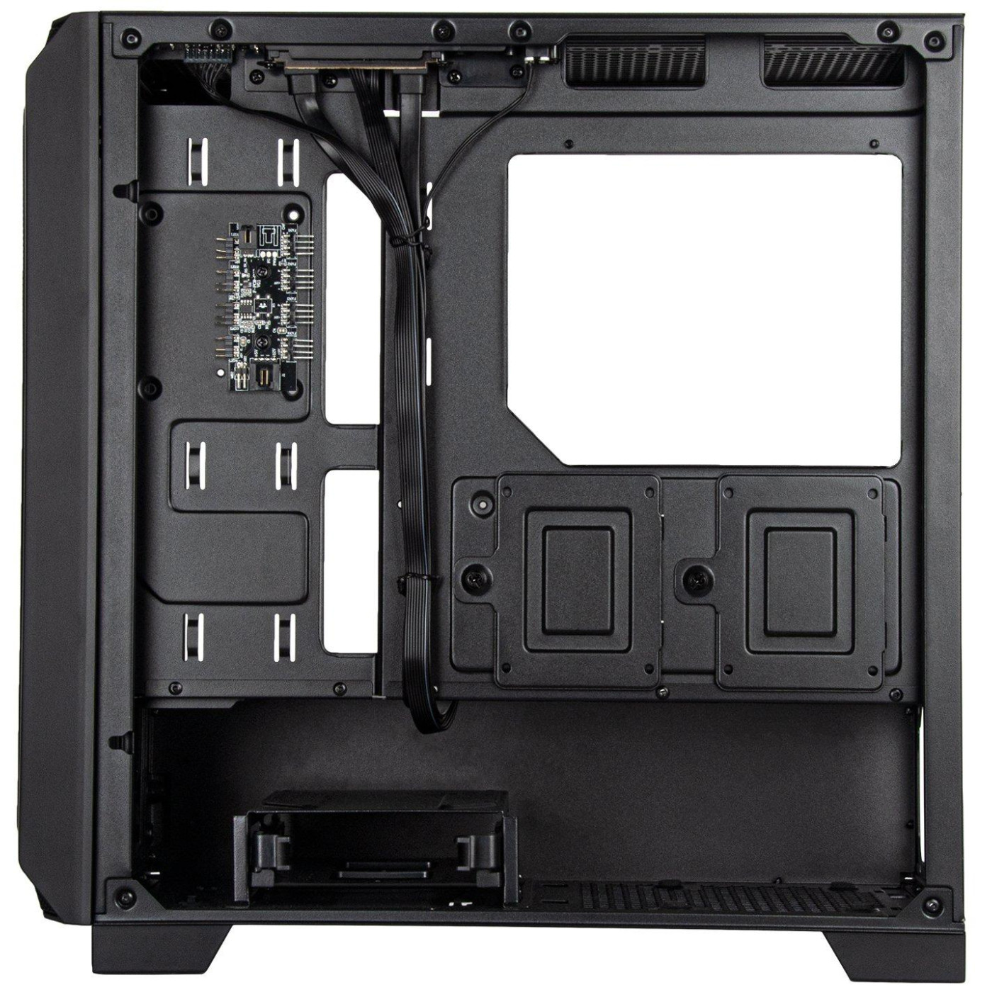 Корпус SilverStone FARA FA312Z-BG, без БЖ, 2xUSB3.0, 2x140mm ARGB fan, TG Side Panel, mATX, Black (SST-FA312Z-BG) Без БП
