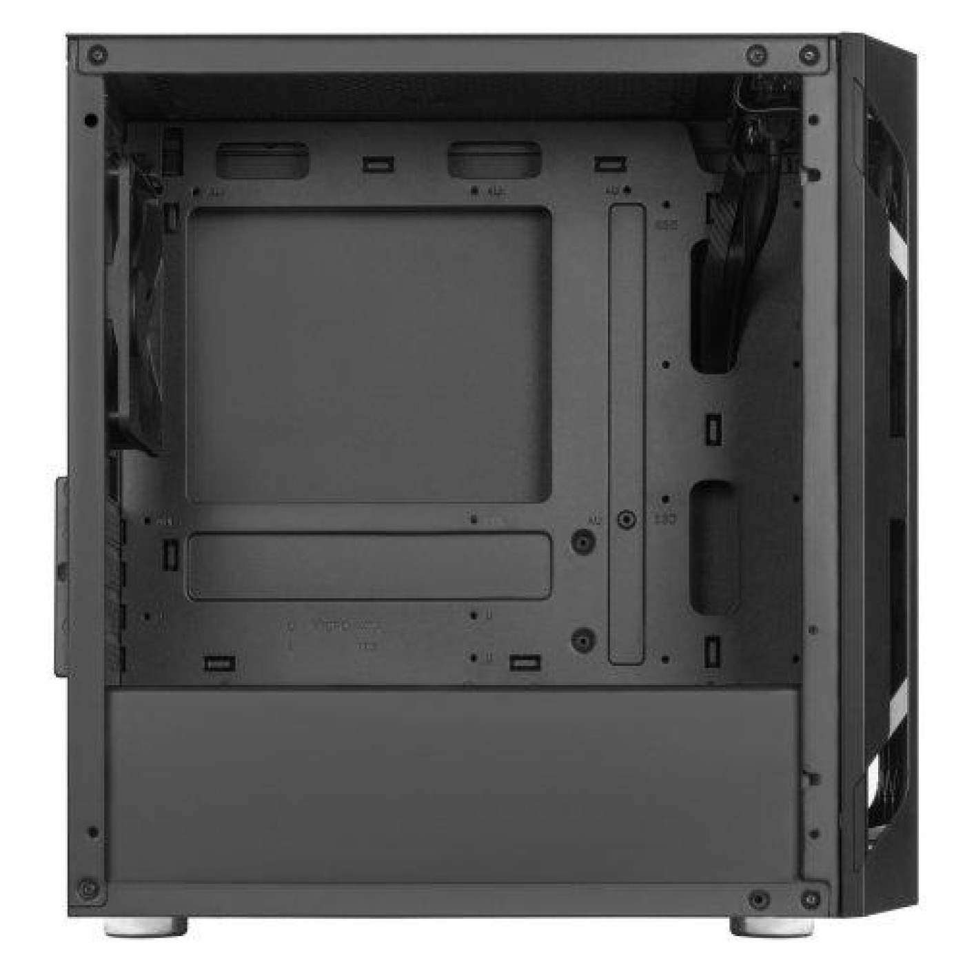 Корпус SilverStone FARA FAH1MB-G, без БЖ, 1xUSB3.0, 2xUSB2.0, 1x120mm Black fan, TG Side Panel, mATX (SST-FAH1MB-G) Без БЖ