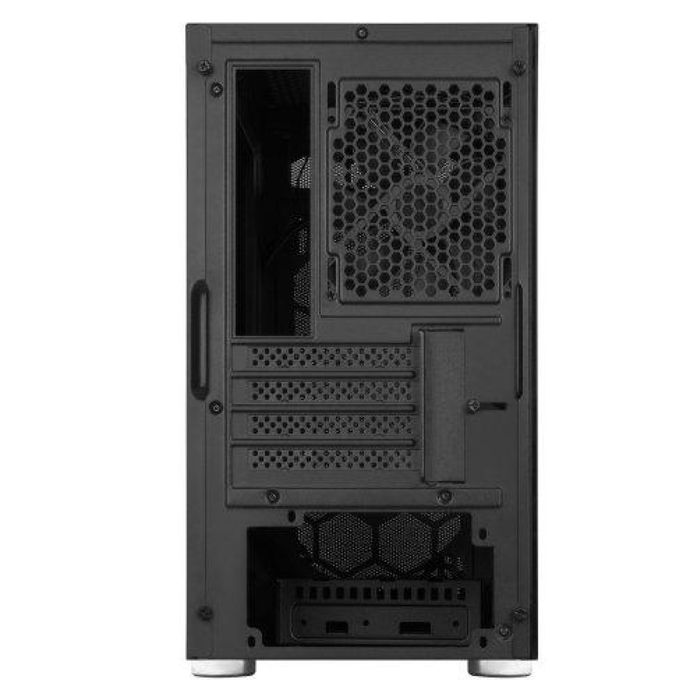 Корпус SilverStone FARA FAH1MB-G, без БЖ, 1xUSB3.0, 2xUSB2.0, 1x120mm Black fan, TG Side Panel, mATX (SST-FAH1MB-G) Без БЖ